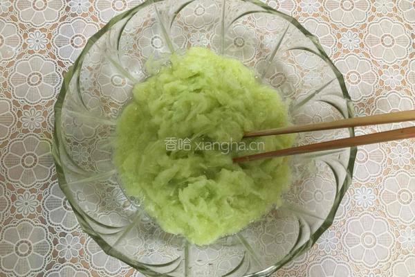 西葫芦饼的做法图解5