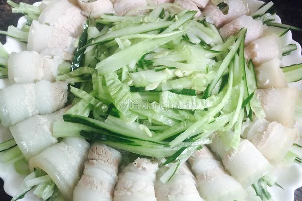 凉拌白肉的做法图解5