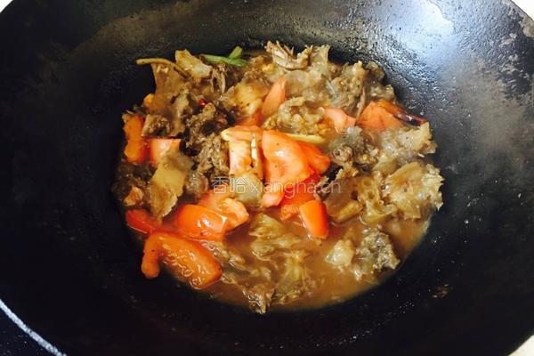 番茄牛腩的做法图解8