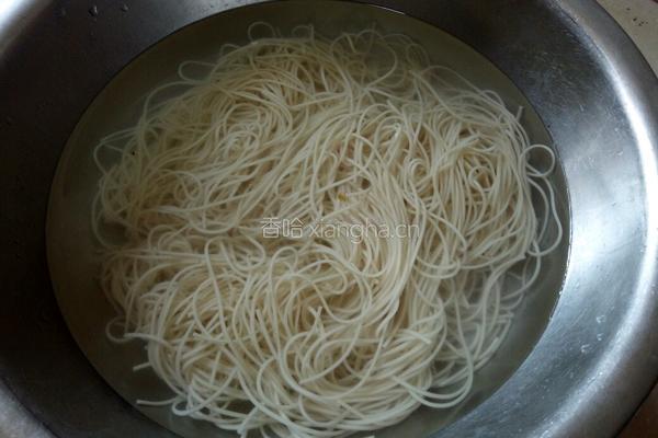 雪菜肉丝面的做法图解7