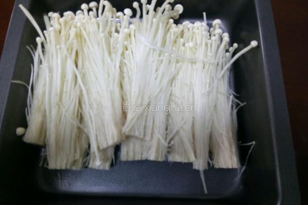 锡纸金针菇的做法图解1