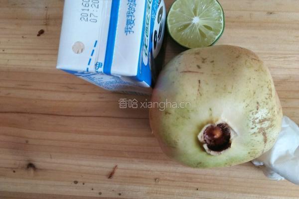 优酸乳石榴味的做法图解1