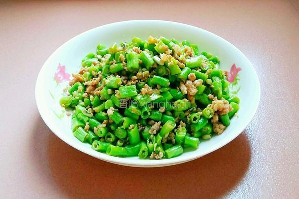 豆角炒肉末的做法图解10