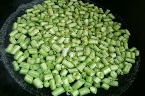 豆角炒肉末的做法图解5