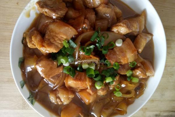红烧肉炖粉条的做法图解9