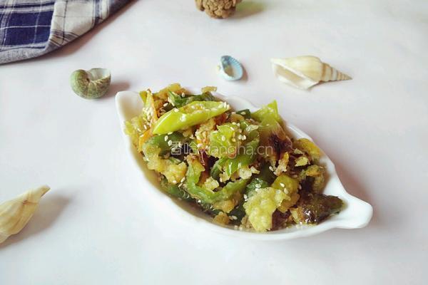 面粉炒辣椒的做法图解8
