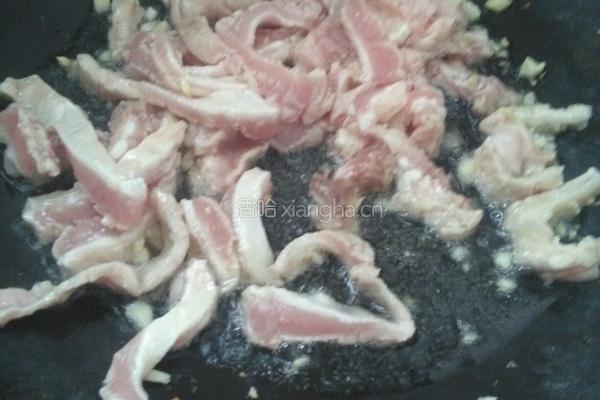 肉筋炒三鲜的做法图解3