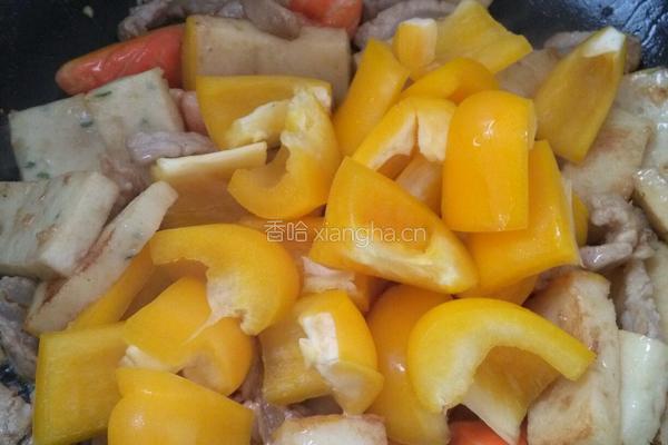 肉筋炒三鲜的做法图解7