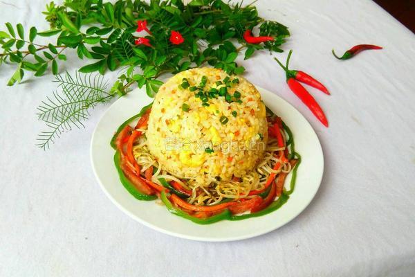 绿豆芽蛋炒饭的做法图解15