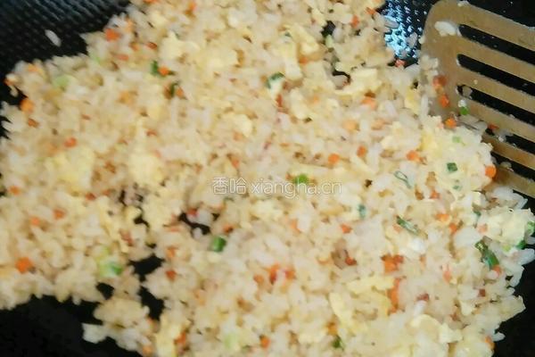 绿豆芽蛋炒饭的做法图解13