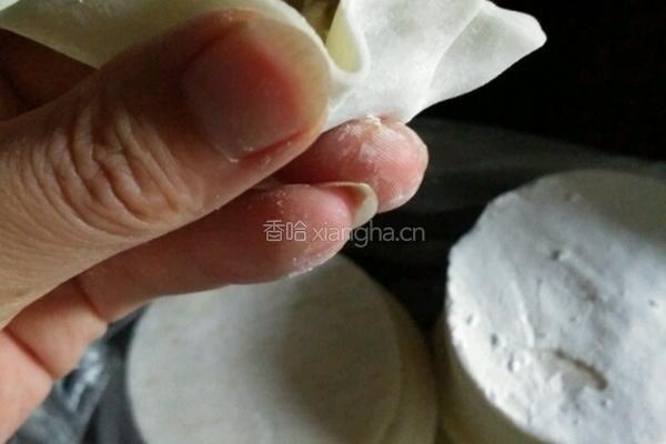 韭菜蒸饺的做法图解6