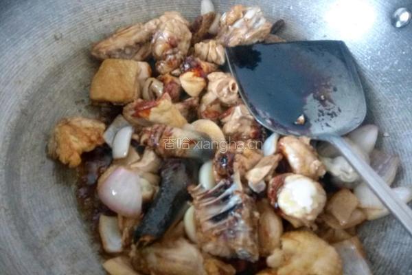 茶树菇干锅鸡的做法图解10