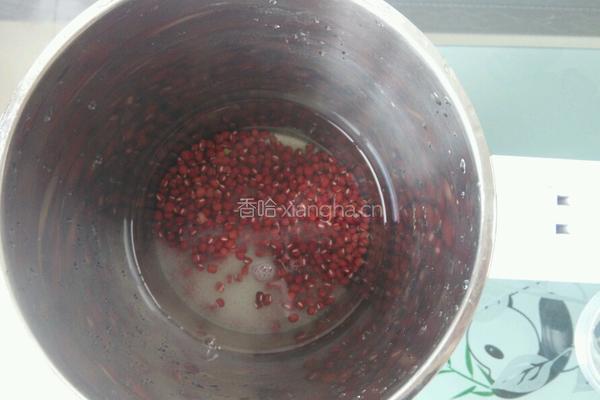 红豆沙冰棒的做法图解2