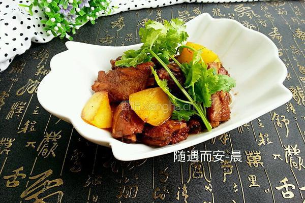 土豆炖排骨的做法图解17