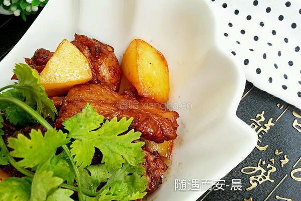 土豆炖排骨的做法图解16
