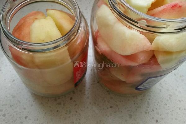 自制桃子罐头的做法图解2