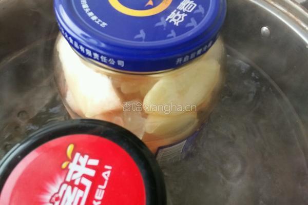 自制桃子罐头的做法图解6