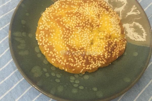 芝麻南瓜饼的做法图解7