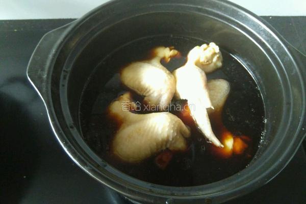 三杯鸡翅的做法图解7