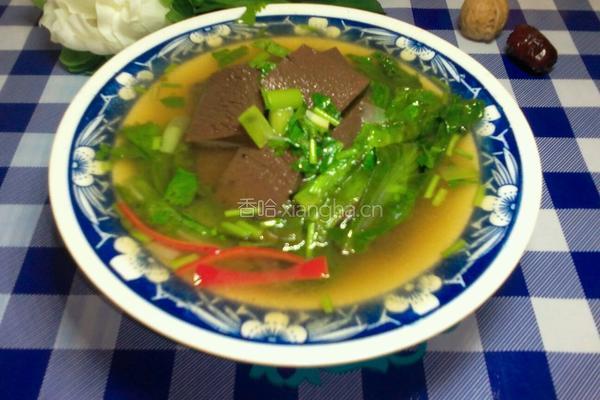 鸡血汤的做法图解7