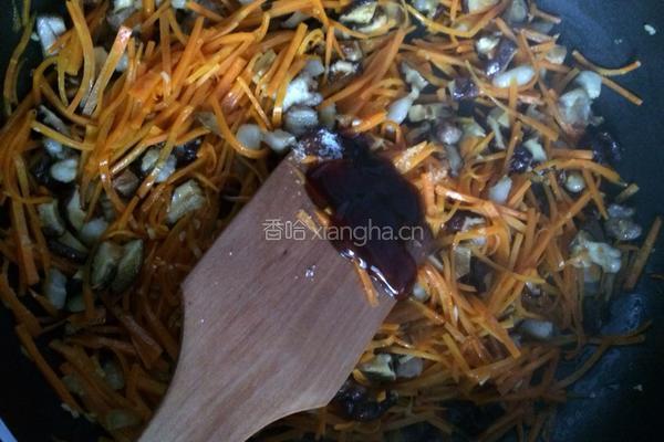红萝卜炒饭的做法图解11