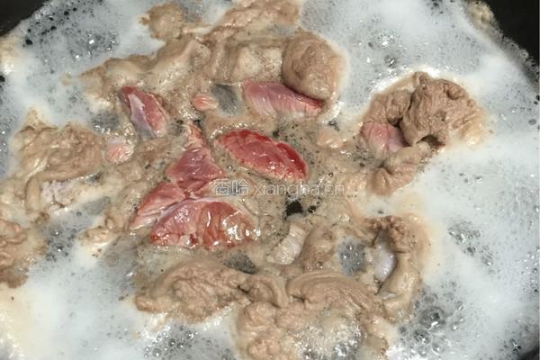 牛肉炖豆牙的做法图解3