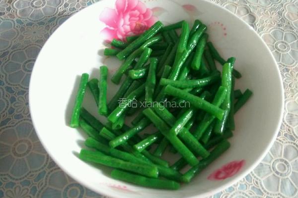 豆角烧茄子的做法图解4