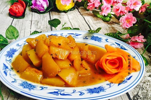 豆瓣酱炒南瓜的做法图解12