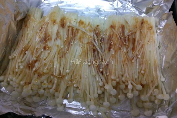 烤金针菇的做法图解3