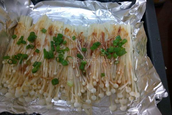 烤金针菇的做法图解4