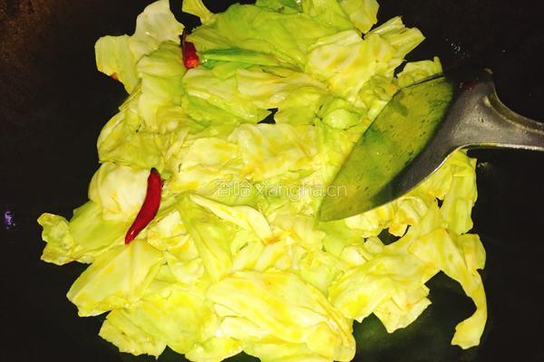 卷心菜炒牛肉的做法图解9