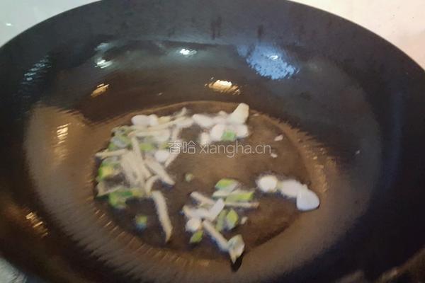 白菜炒粉丝的做法图解3