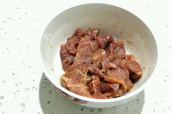 爆炒猪肉片的做法图解4