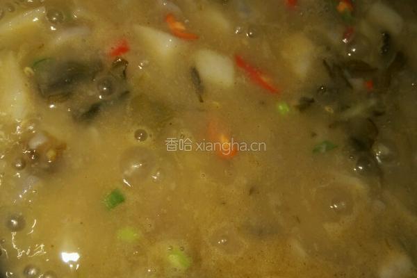 酸菜芋头汤的做法图解9