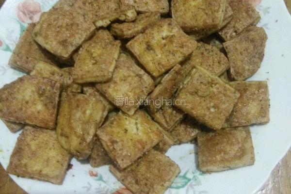 椒盐豆腐的做法图解4