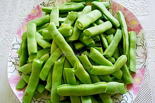 油焖芸豆的做法图解2