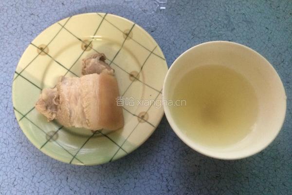 香干回锅肉的做法图解4