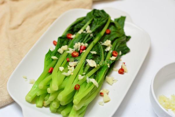 蚝油浸芥菜的做法图解6