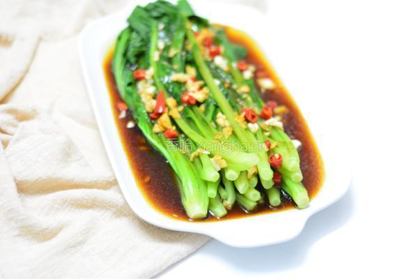 蚝油浸芥菜的做法图解8