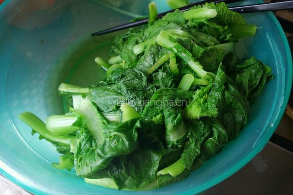 香菇青菜包的做法图解4
