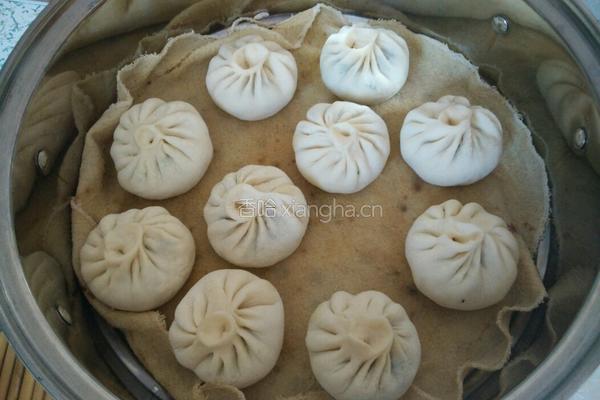 香菇青菜包的做法图解10