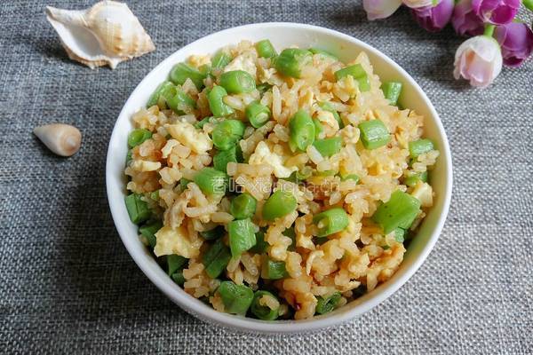 豆角饭的做法图解9