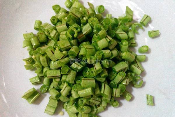 豆角饭的做法图解2