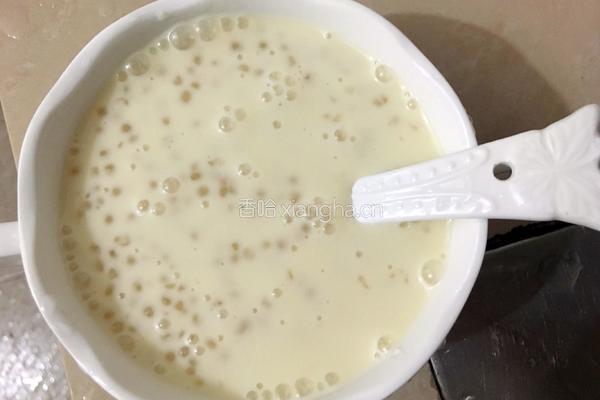 椰浆芒果西米露的做法图解8