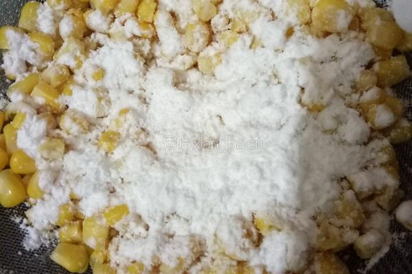 黄金玉米烙的做法图解3