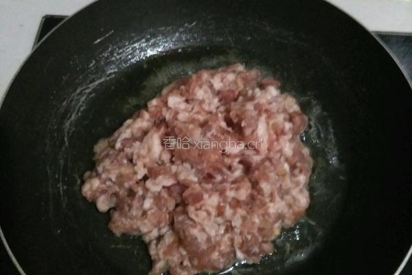 辣椒肉末的做法图解3