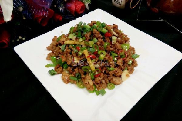 辣椒肉末的做法图解6
