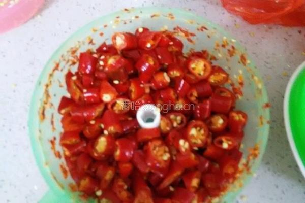 湖南剁辣椒的做法图解4
