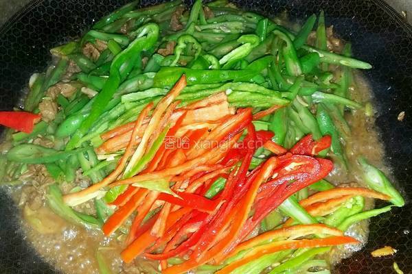 豆角炒肉的做法图解10