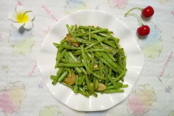 蒜香茼蒿的做法图解6